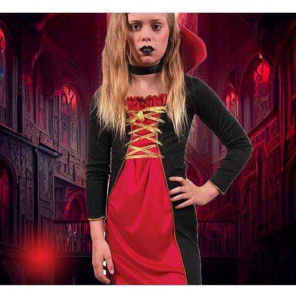 Vampire Countess Halloween Costume - Picture 1 of 4